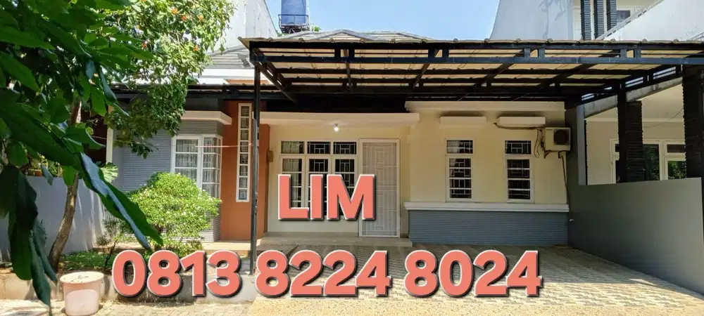 DIJUAL RUMAH BAGUS RANGKA BAJA RINGAN CIBUBUR COUNTRY CIBUBUR BOGOR
