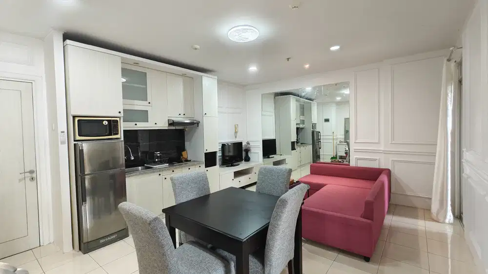 Disewakan Casablanca Mansion 2Br Besar 62,5m2 Bagus Bersih Siap Huni