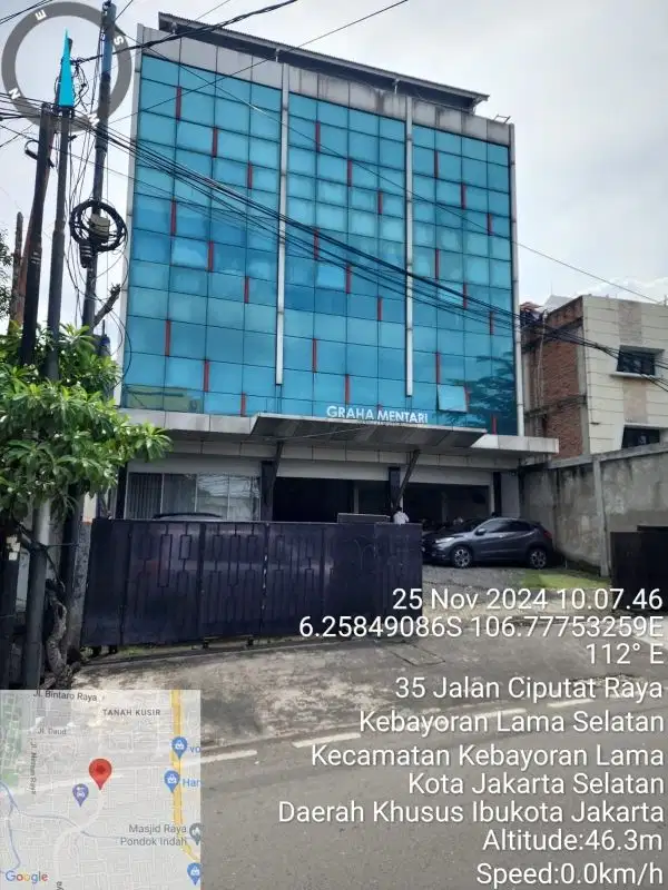 Di lelang  gedung perkantoran kebayoran lama selatan
