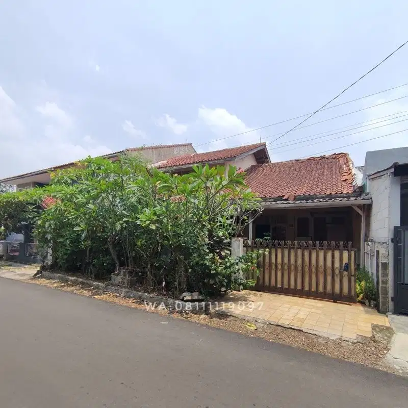 Rumah Cimanggu Permai Tanah Sareal 5 Menit ke Tol BORR Bogor