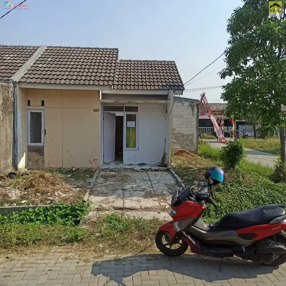 Dijual cepat rumah hitung tanah didalam perumahan cluster ditambun
