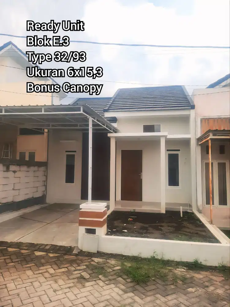 Angsuran 1 jt'an Rumah Ready Sukun Malang kota