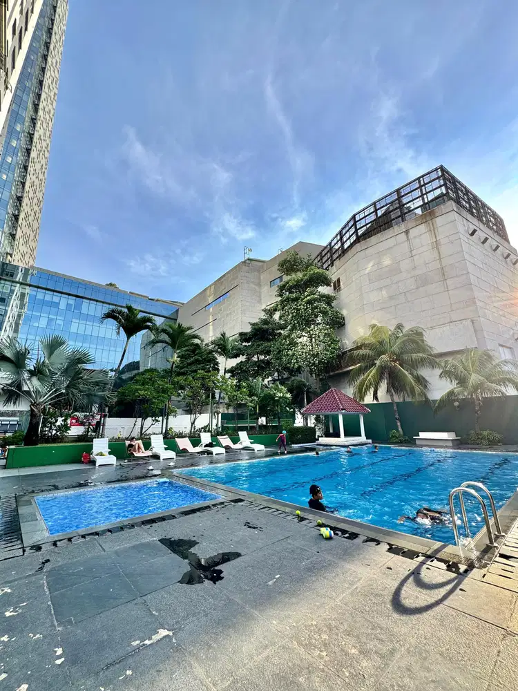 Apartemen senayan dijual murah di bawah Njop.