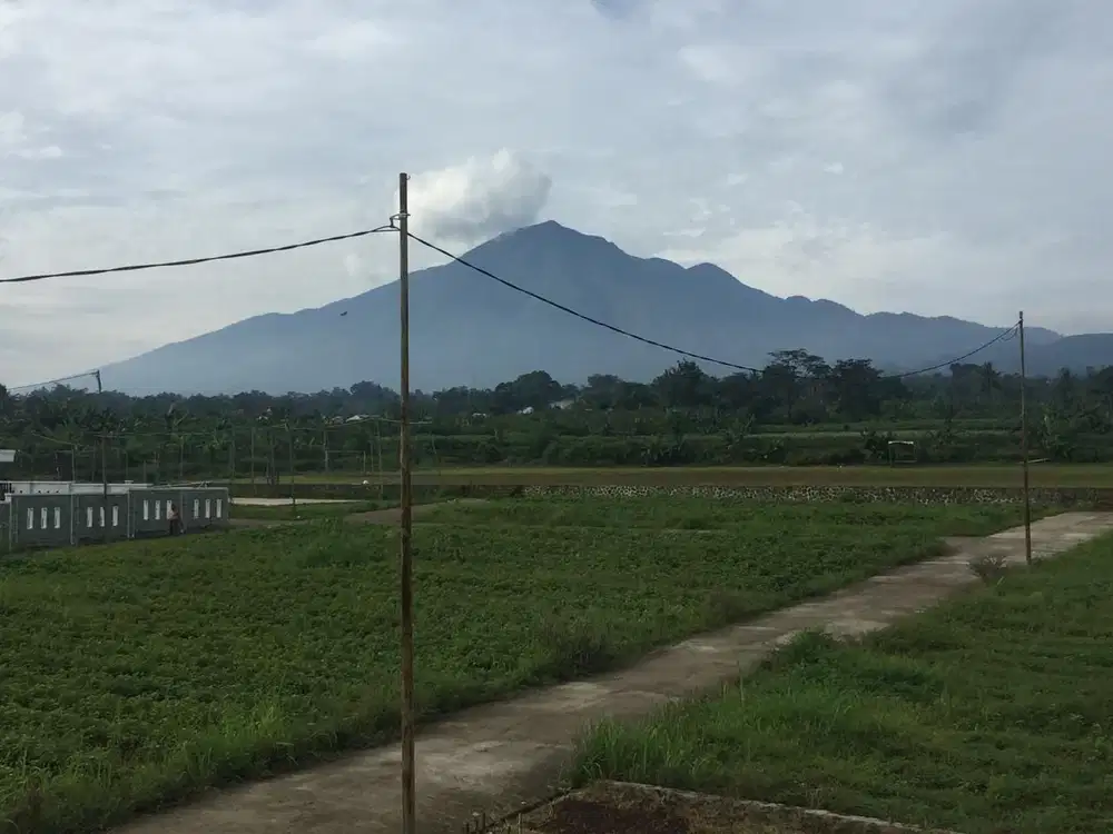 Tanah Kavling Vila Murah View Gunung Salak Khusus Muslim