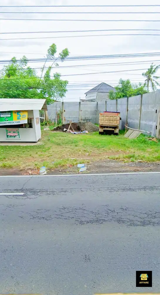 Jual tanah 0 jalan raya dekat RSI Fatimah