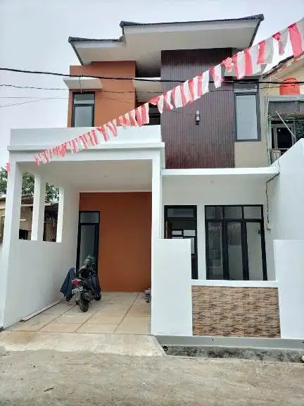 Jual Rumah Baru 2 lantai Strategis dalam Cluster di Limo Cinere Depok