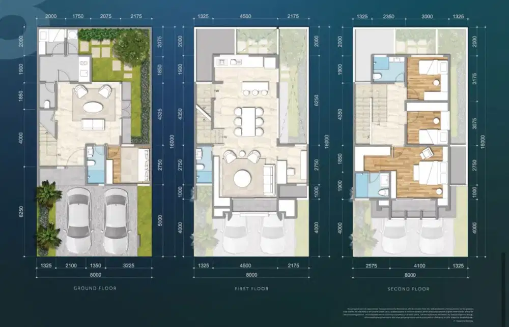Rumah mewah 3 lantai depan mall Bsd city | cluster Eonna
