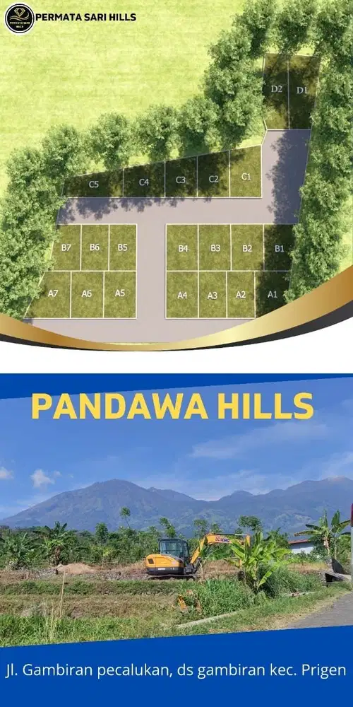 JUAL TANAH KAVLING MURAH VIEW PEGUNUNGAN ALAM