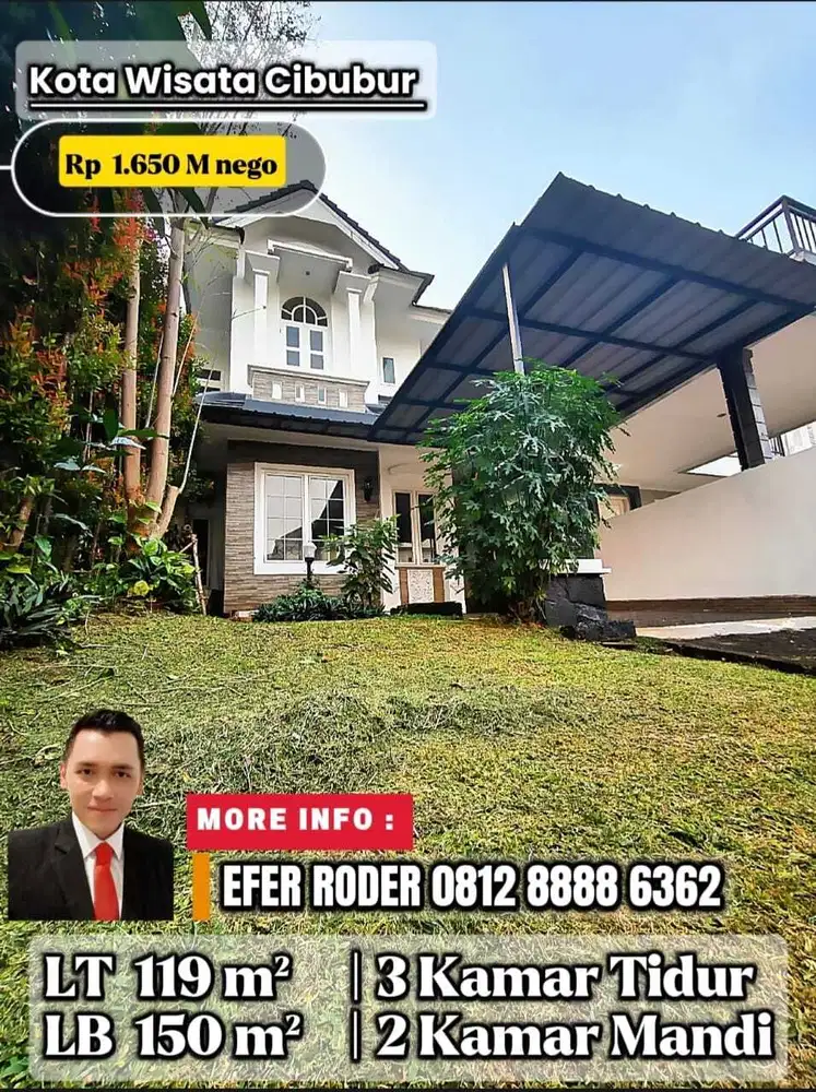 Survey pasti langsung suka harga nego cluster depan