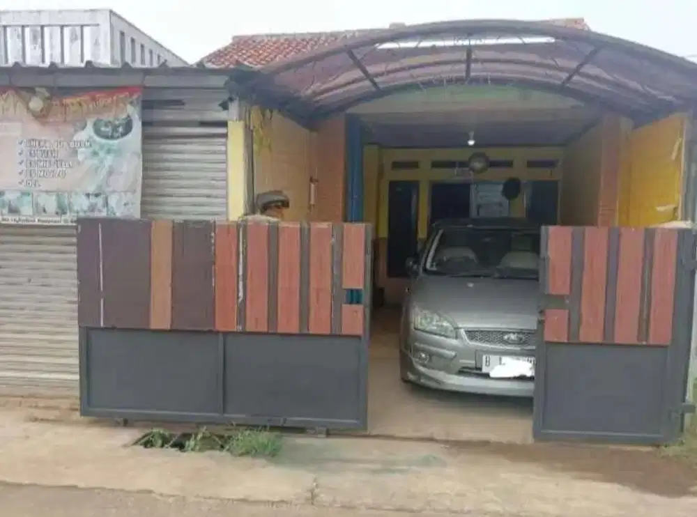 Dijual MURAH rumah plus kios di tangerang