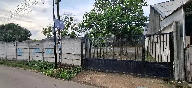 DISEWAKAN TANAH DATAR COCOK UNTUK WORK SHOP DAN BENGKEL