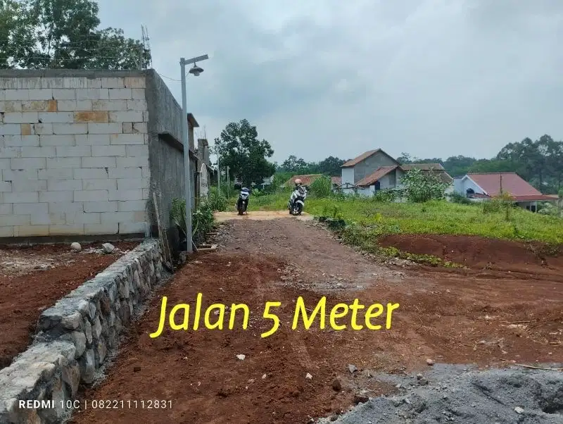 Kavling SHM Ready, Lokasi Ramai Pemukiman  Hanya 110 jt