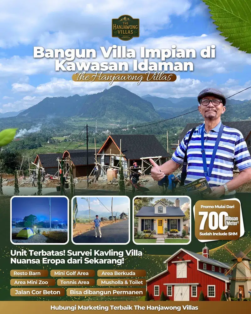 Bangun Villa Impian Anda Di Kawasan Idaman The Hanjawong Villas Bogor
