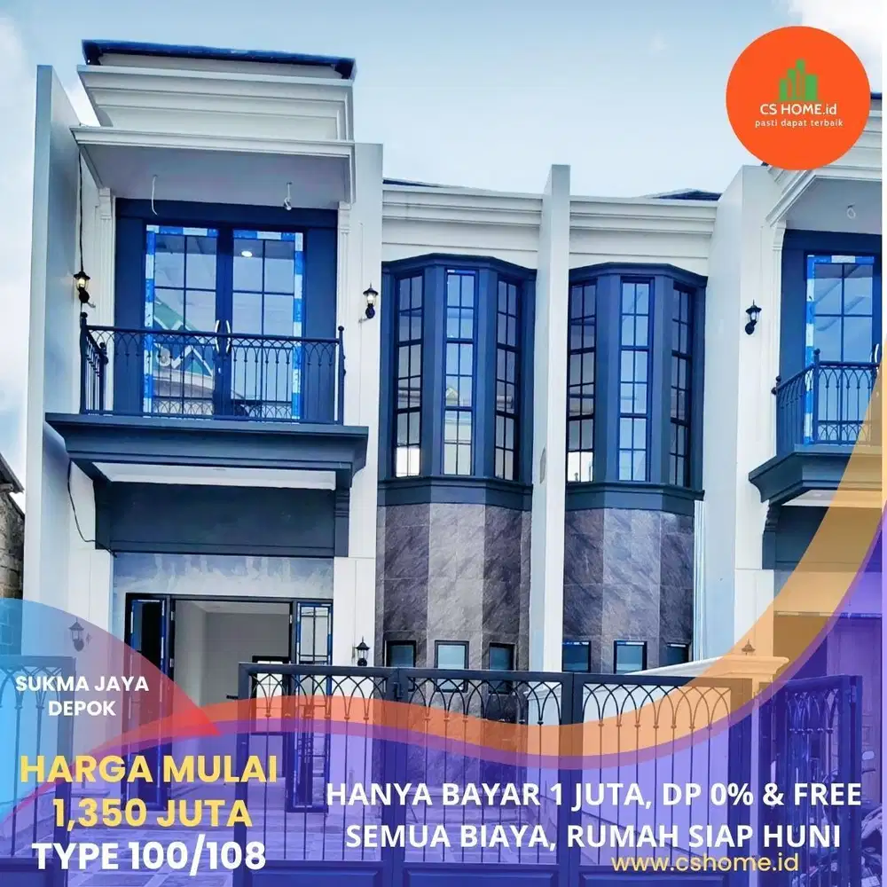 Eklusif Hanya 4 Unit Promo Harga Perdana DP 0 % dengan Bonus Menarik