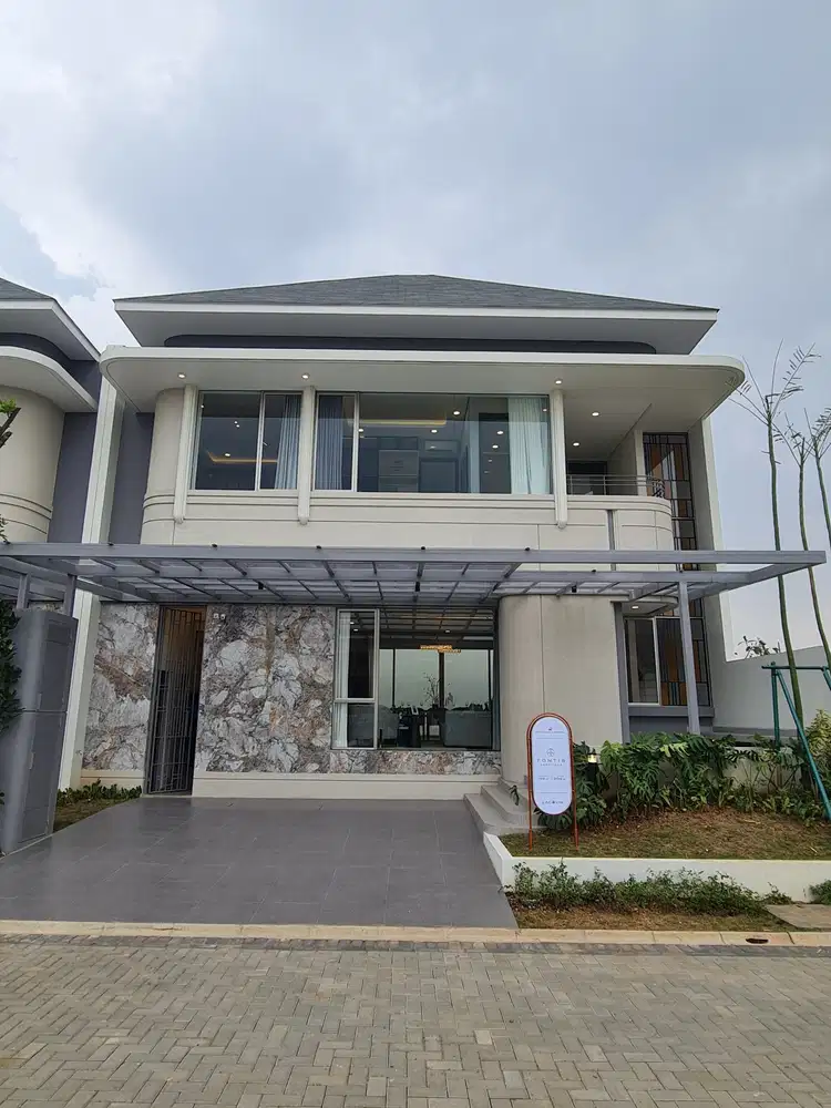 rumah mewah view danau di citra serpong dekat tol dan mall BSD