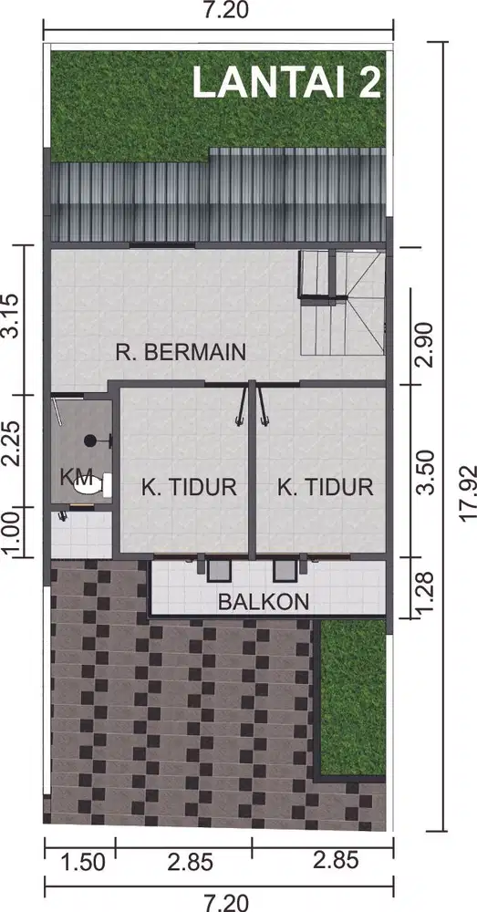 Perumahan Puri Kalimas 5 Tipe 105 Lt 114-116 m2
