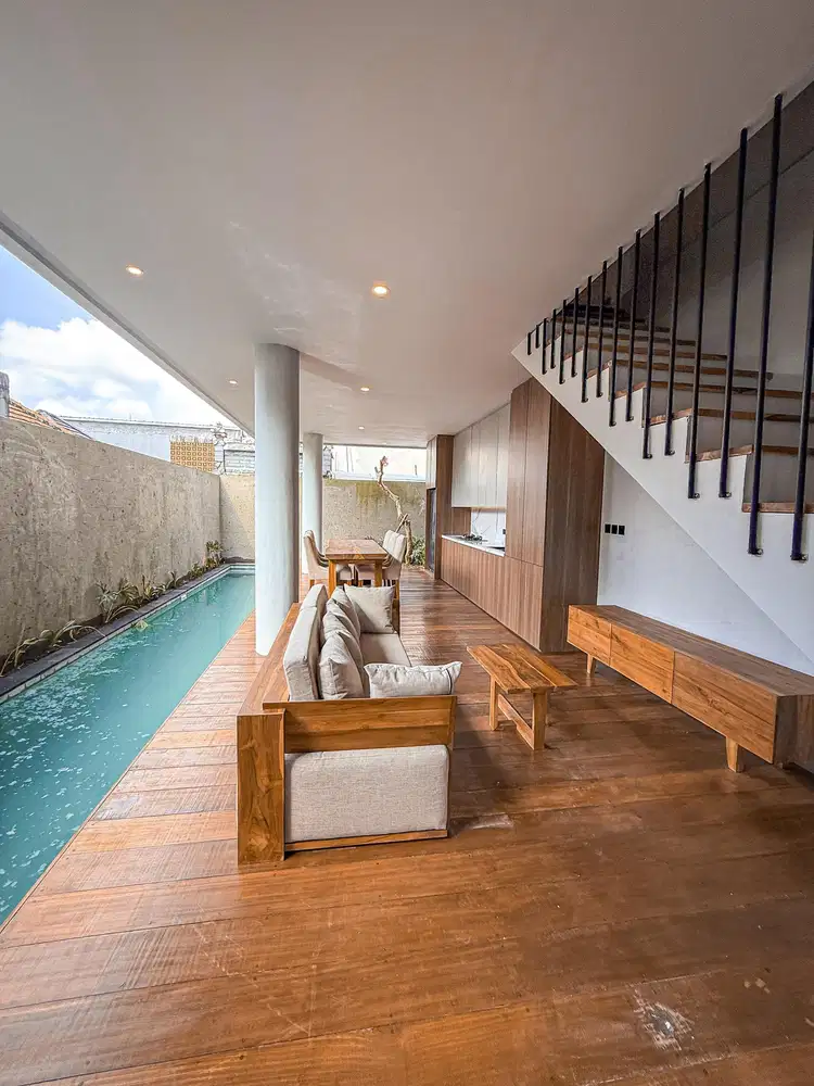 Villa canggu padonan, villa baru murah