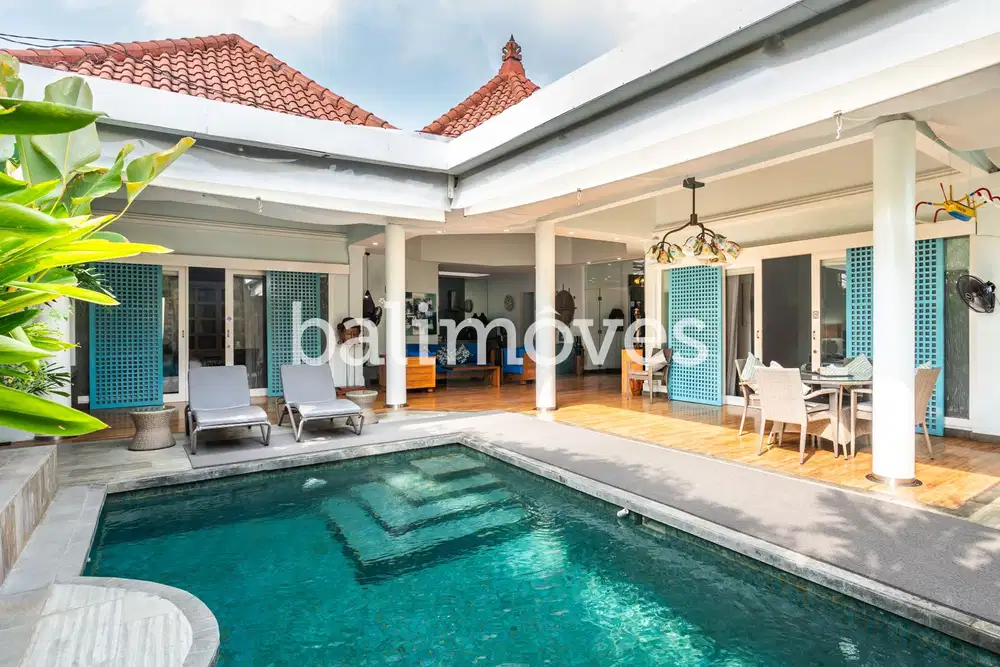 Sewa Jangka Panjang Villa Cantik 2KT Di Tepi Pantai Sanur