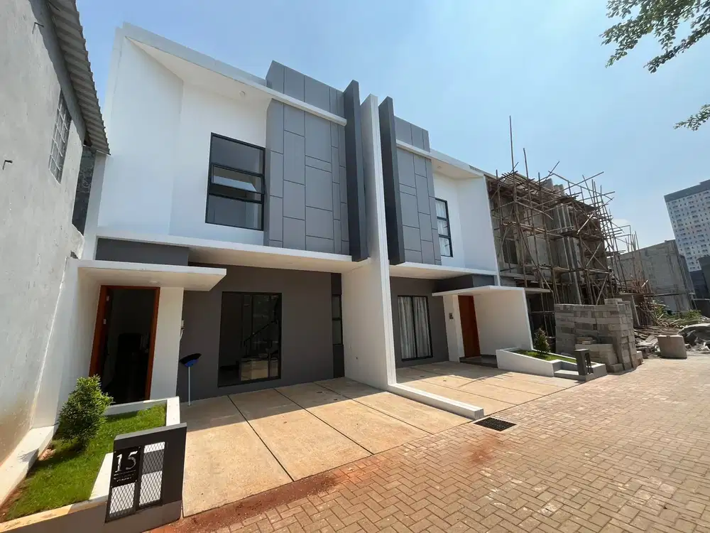 Rumah Baru Cluster South Serpong Bsd siap huni