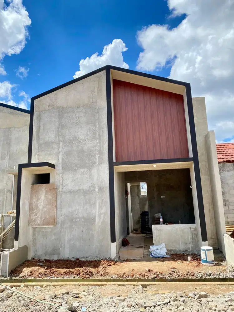 rumah KPR DP 0 Angs 2,5 Jt/bln Flat 10 mnt St citayam bojonggede