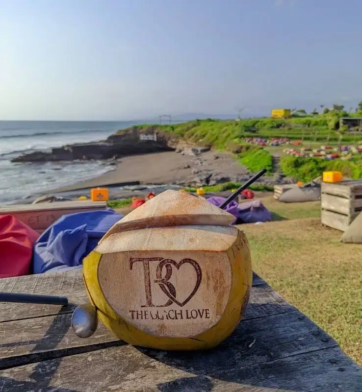 tanah di pantai kedungu, tanah di kedungu view sawah