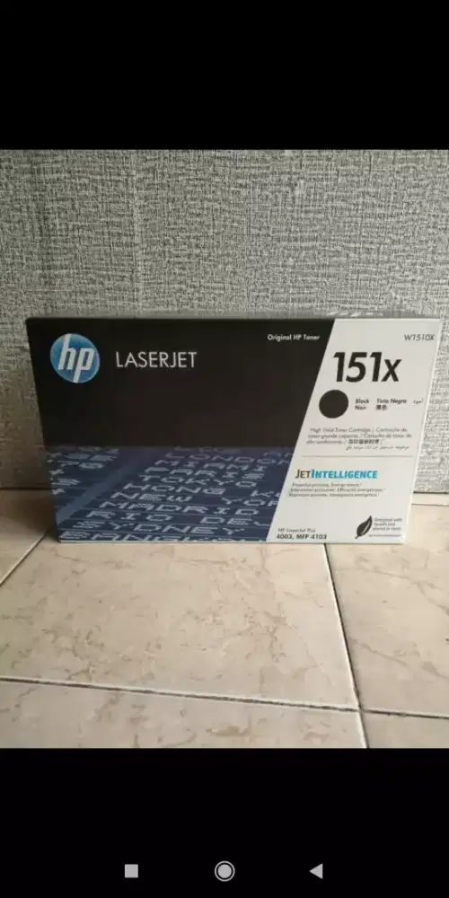 Toner LaserJet hp 151x