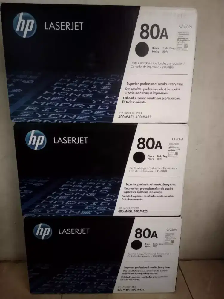 Toner LaserJet hp 80a