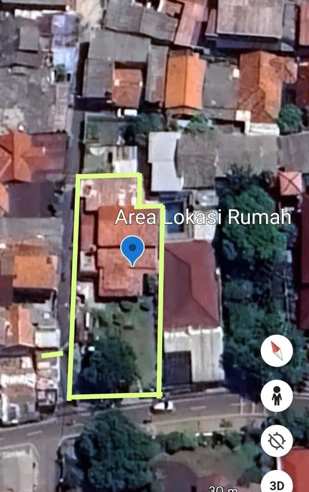 Rumah Kost Hitung Harga Tanah 695m2 Area Kebagusan Pasar Minggu