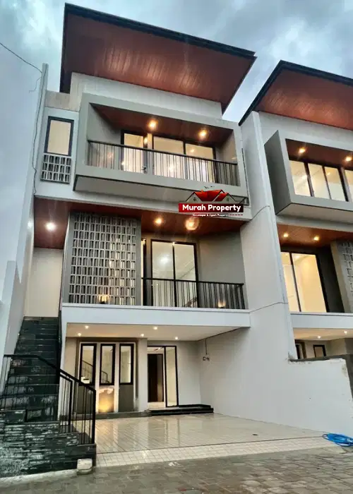RUMAH MEWAH KONTEMPORER DEKAT STASIUN LENTENG AGUNG JAGAKARSA