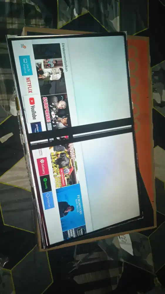 Diterima tv rusak mati atau pecah layar