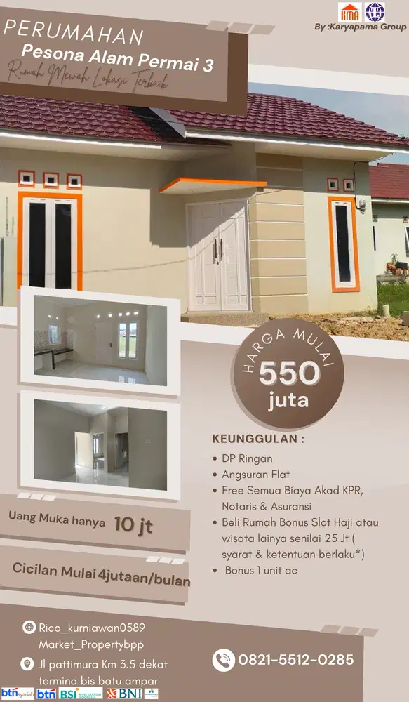 Rumah baru ditengah kota