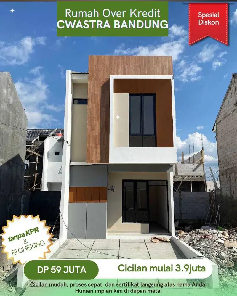 Over Kredit tnp bi cheking 60jt di ciwastra derwati margahayu bandung