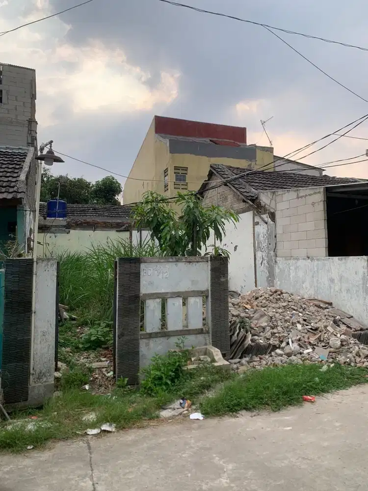 Rumah dasana indah tangerang hitung tanah nya saja