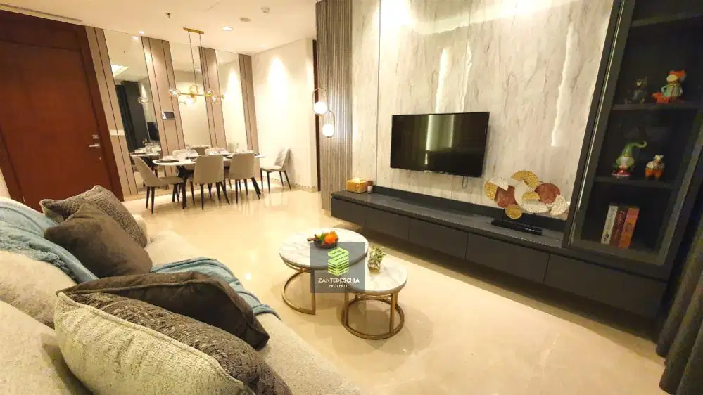 Rent 2 Bedrooms The Elements Apartment Rasuna Kuningan South Jakarta