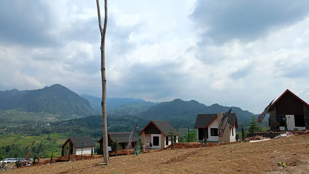 Jual tanah kavling murah eksklusif legalitas SHM View pegunungan