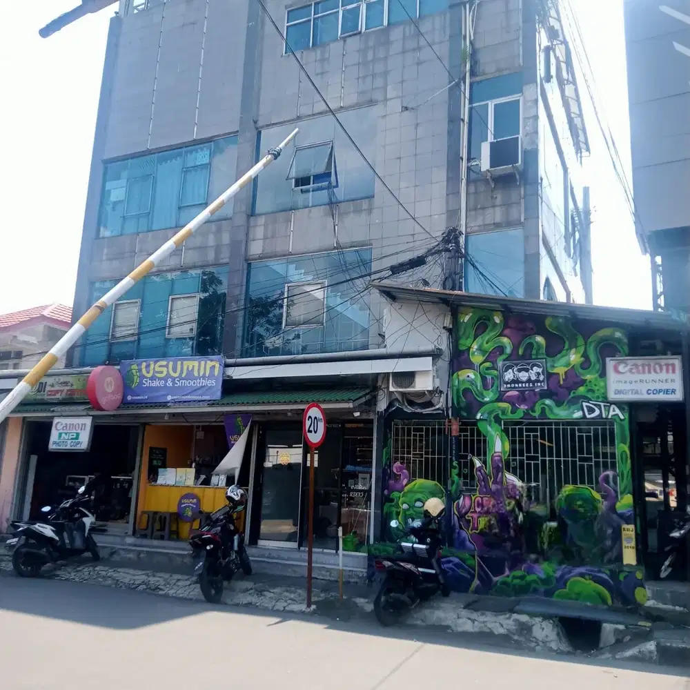 Jual BU Ruko semi Gedung sunda asia afrika