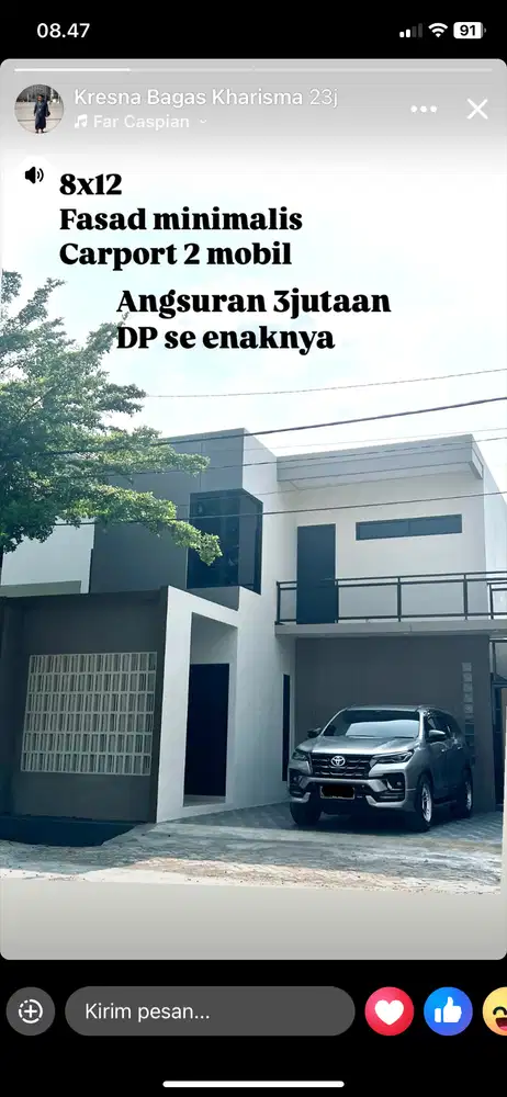 JUAL RUMAH 2Lantai SHM IMB READY DI MOJOKERTO