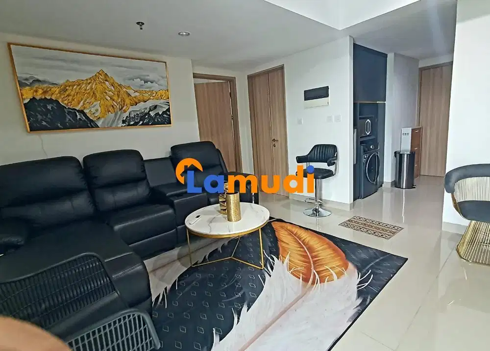 Apartemen Sewa 3 Kamar Tidur 2 Kamar Mandi View City Full Furnished