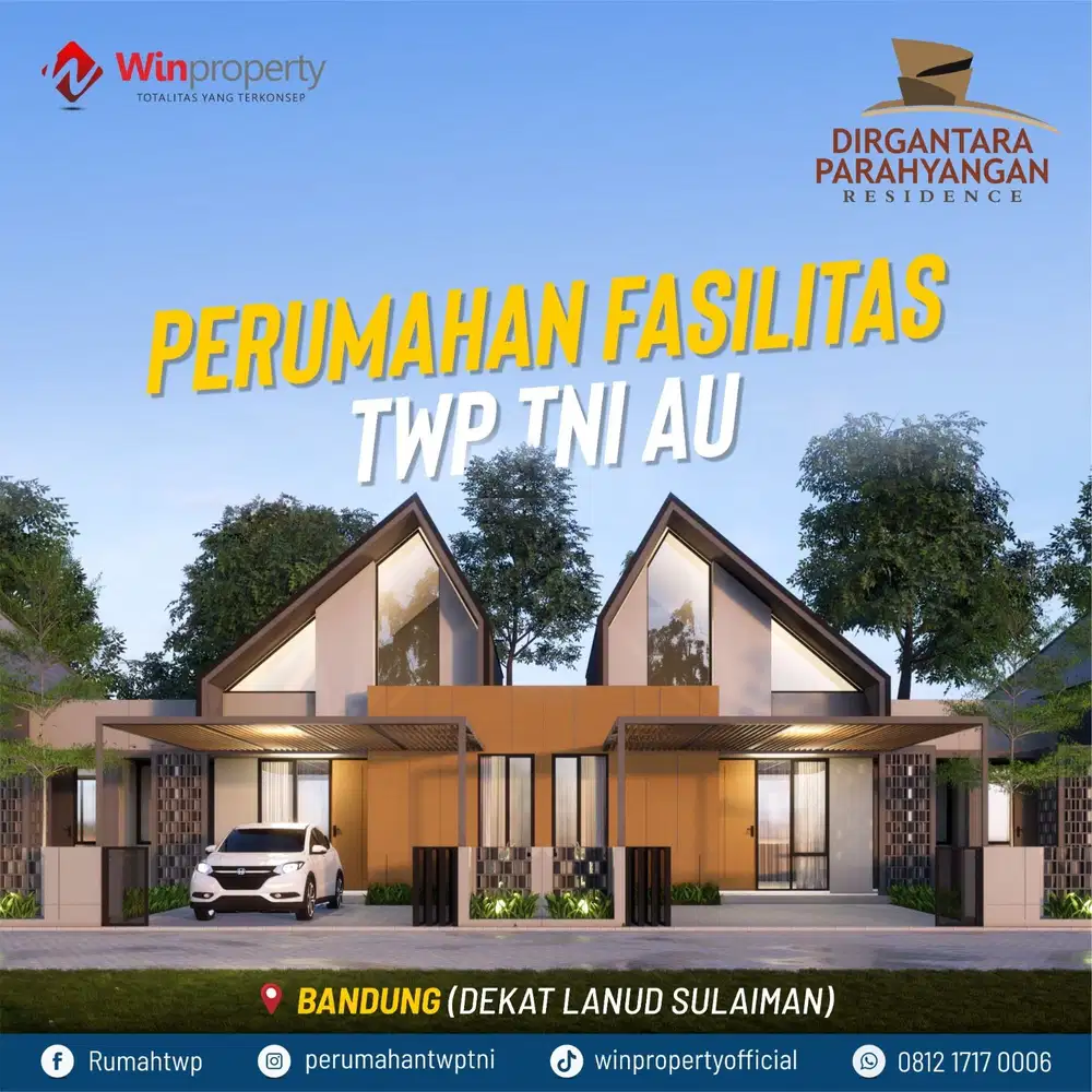 RUMAH TWP TNI AU DI BANDUNG