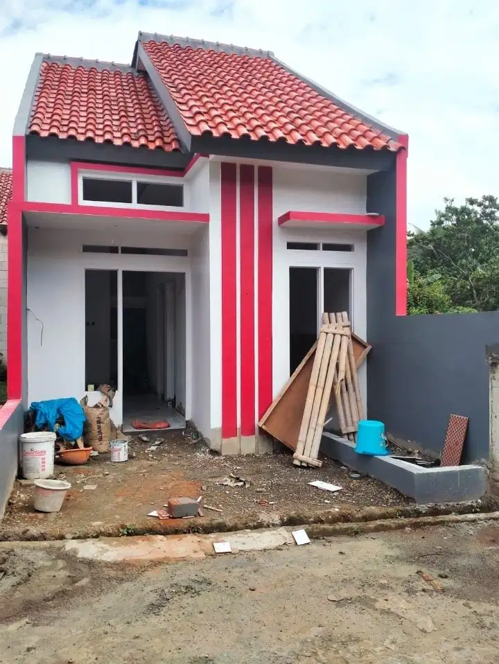 Rumah akses mobil hanya 185 juta