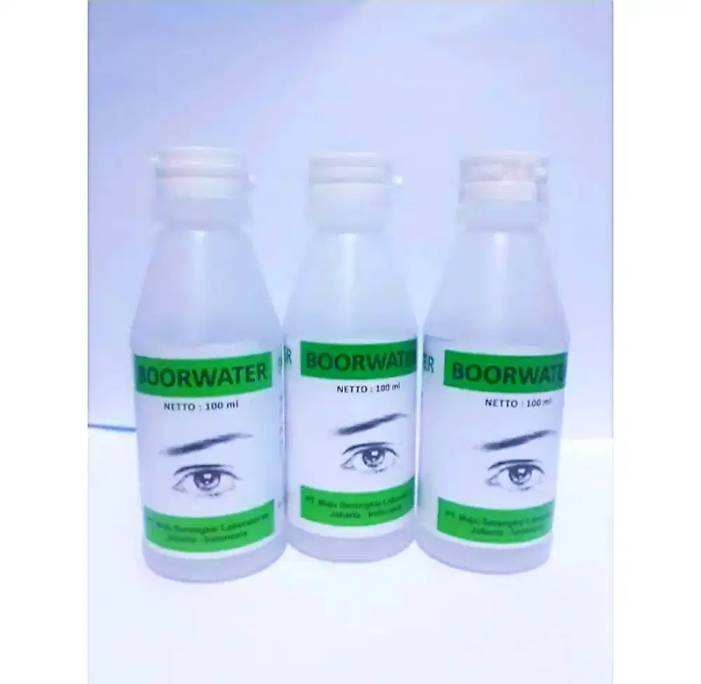 boorwater - boor water air cuci mata -  Cair