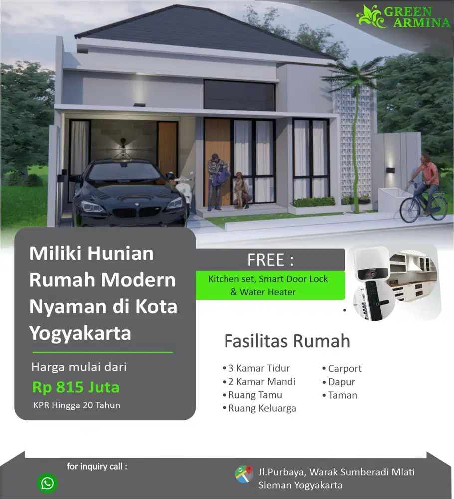 LARIS, CLUSTER BARU DI SLEMAN, MEWAH MURAH