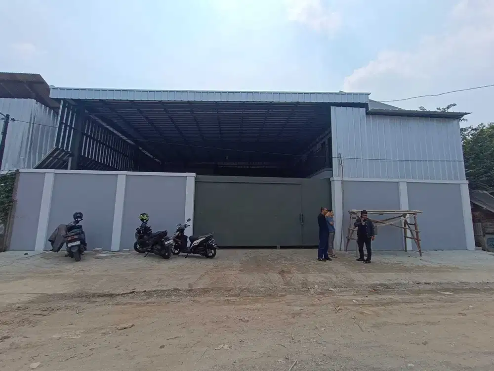 DISEWAKAN GUDANG SIAP PAKAI DI BOJONGSARI DEPOK