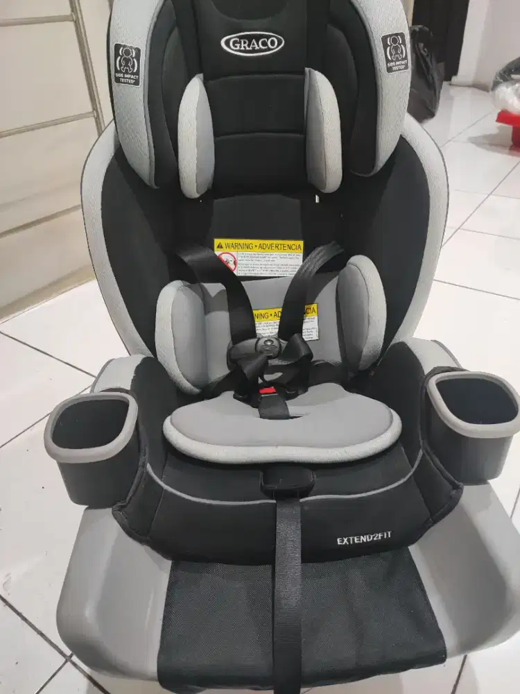 Carseat Graco Extend2Fit 3in1.
