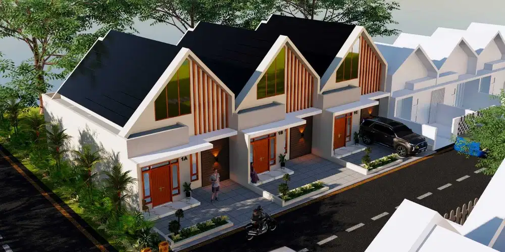 Rumah 3 kamar tidur di medan johor siap huni lokasi strategis loh