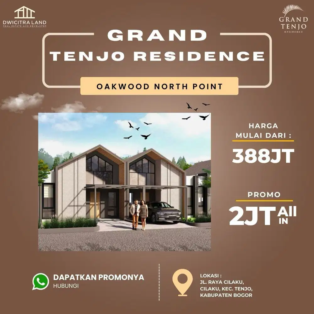 Cuma Booking 2 Juta all in di Grand Tenjo Residence plus promo lainnya