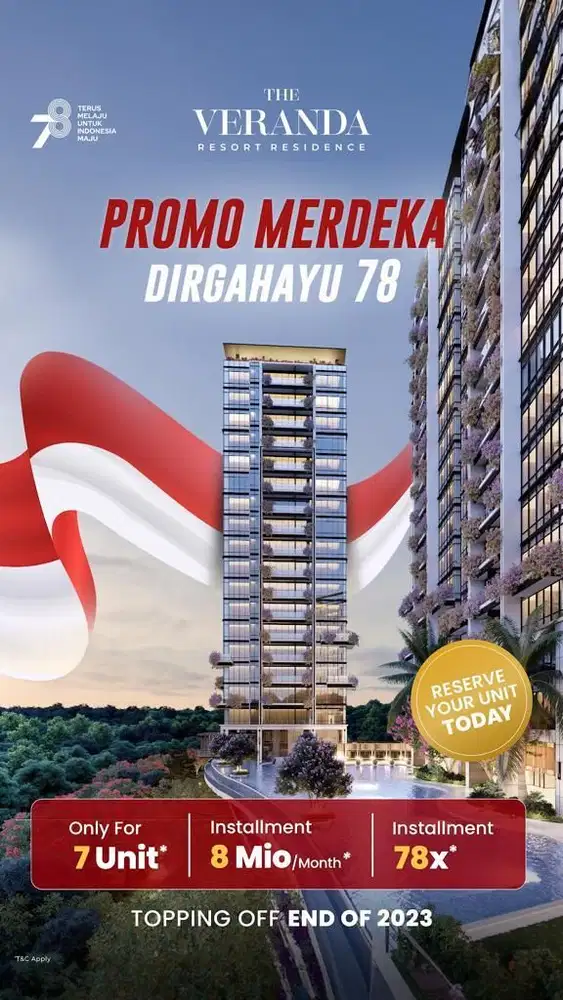 Superblok Apartemen Mewah di Area Strategis Jakarta Selatan