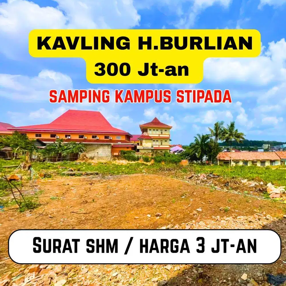 JUAL CEPAT TANAH SUKABANGUN 2 KOTA PALEMBANG