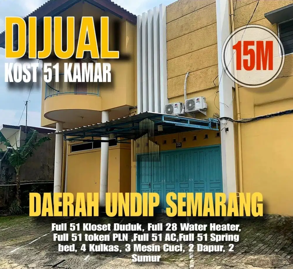 Kos Istimewa Full Penghuni Belakang Fakultas Hukum UNDIP Tembalang