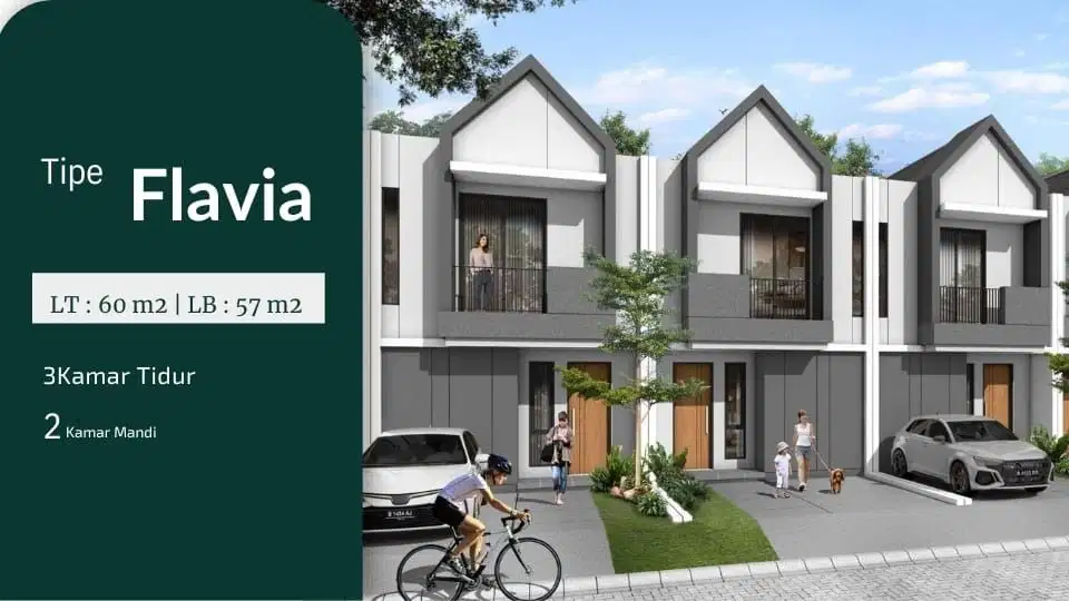 Rumah 3 kamar siap huni, Tangerang